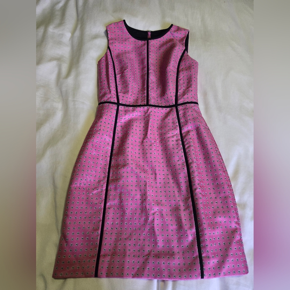J Crew pink sheath dress